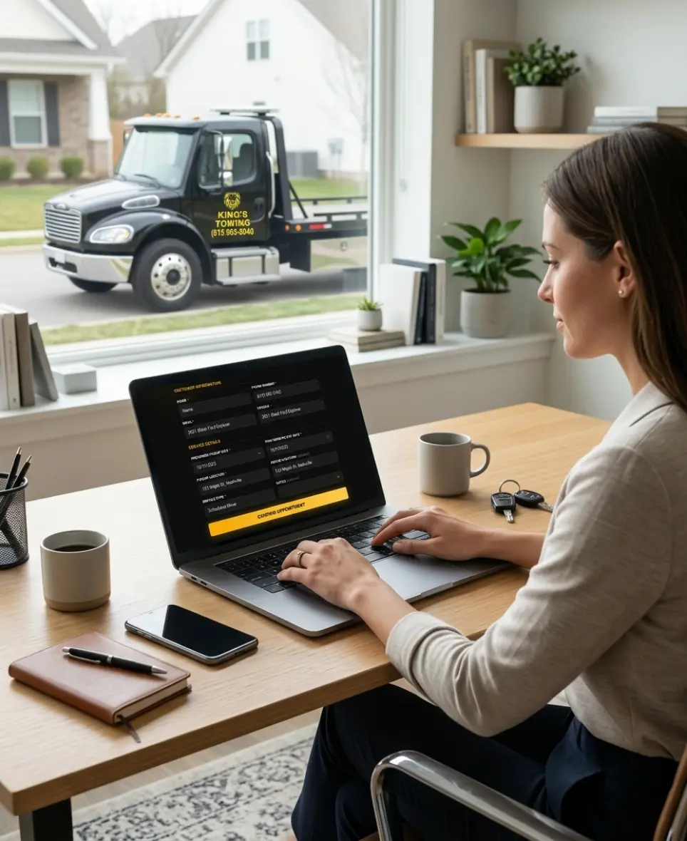 tow truck appointment Nashville TN